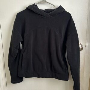 Black Xs Nike fleece women’s pull over hoodie